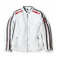 helstons｜ジェイド レザージャケット レディ｜ホワイト