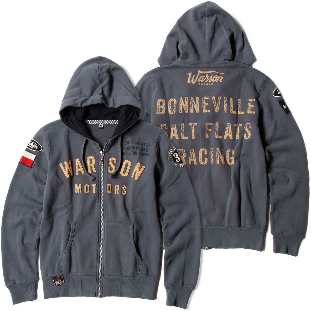 Warson Motors ジップアップパーカー Warson Motors | モトーリモーダ公式オンラインショップ