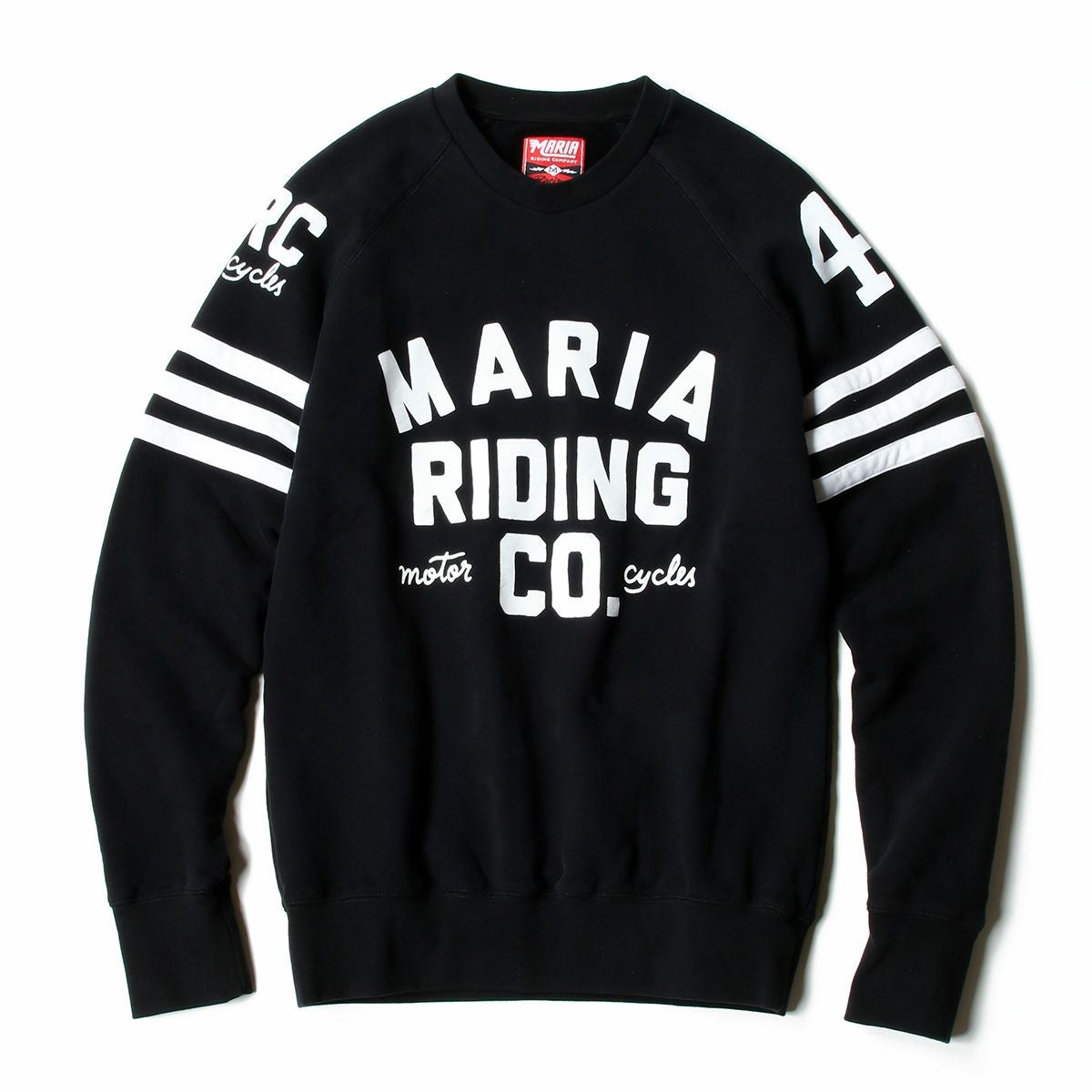 Maria Riding Company｜スペーズ ウィンター スウェットシャツ ブラック｜スウェット｜ブラック