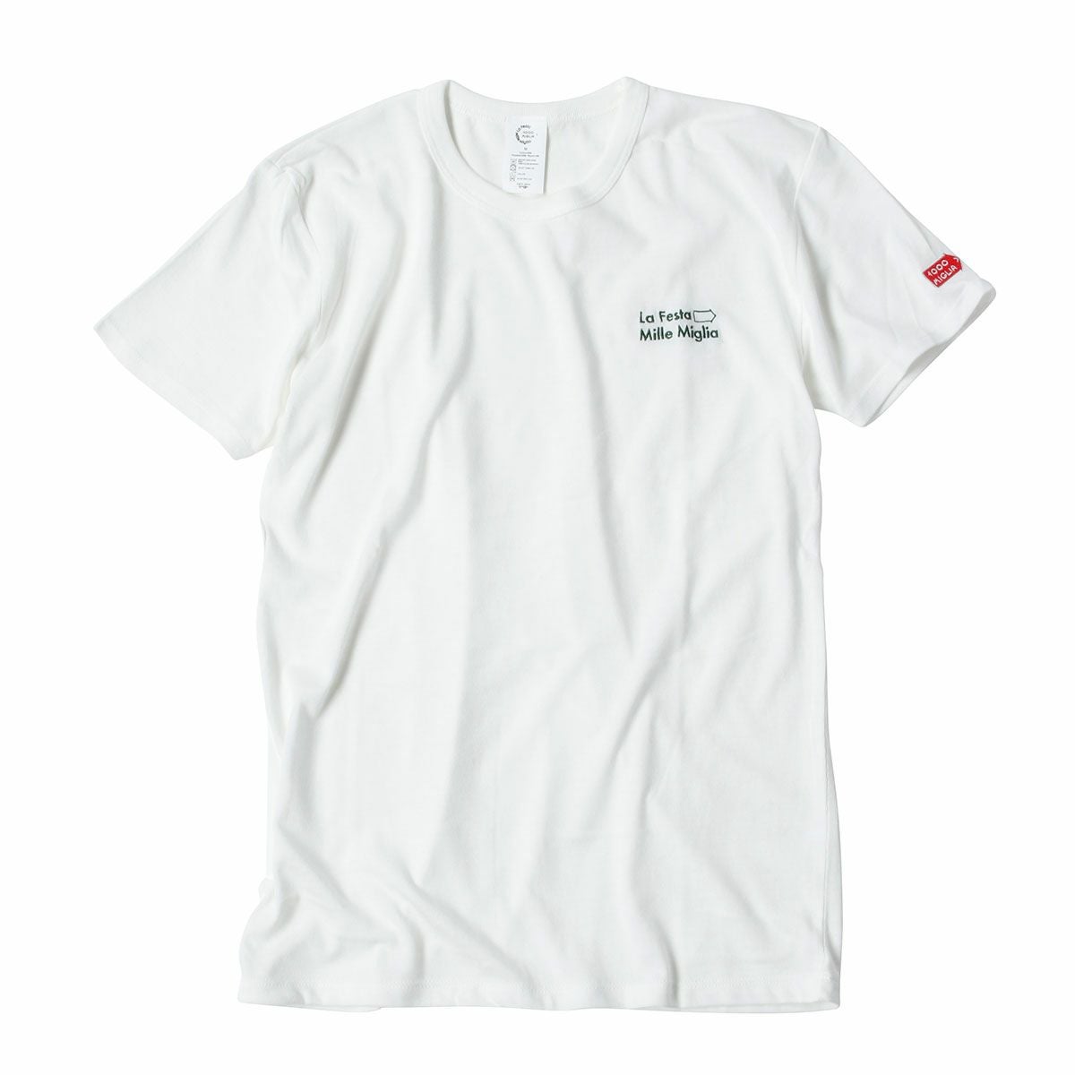Mille Miglia｜LFMM オリジナル 刺繍 Tシャツ2021｜オフホワイト