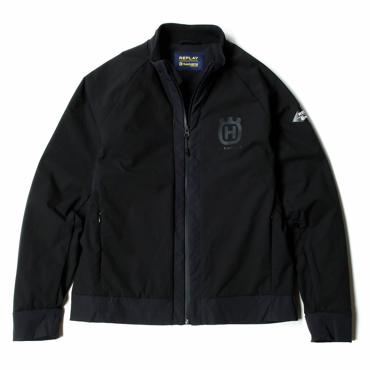 Replay｜フル ジッパー ナイロン ジャケット｜ファブリック