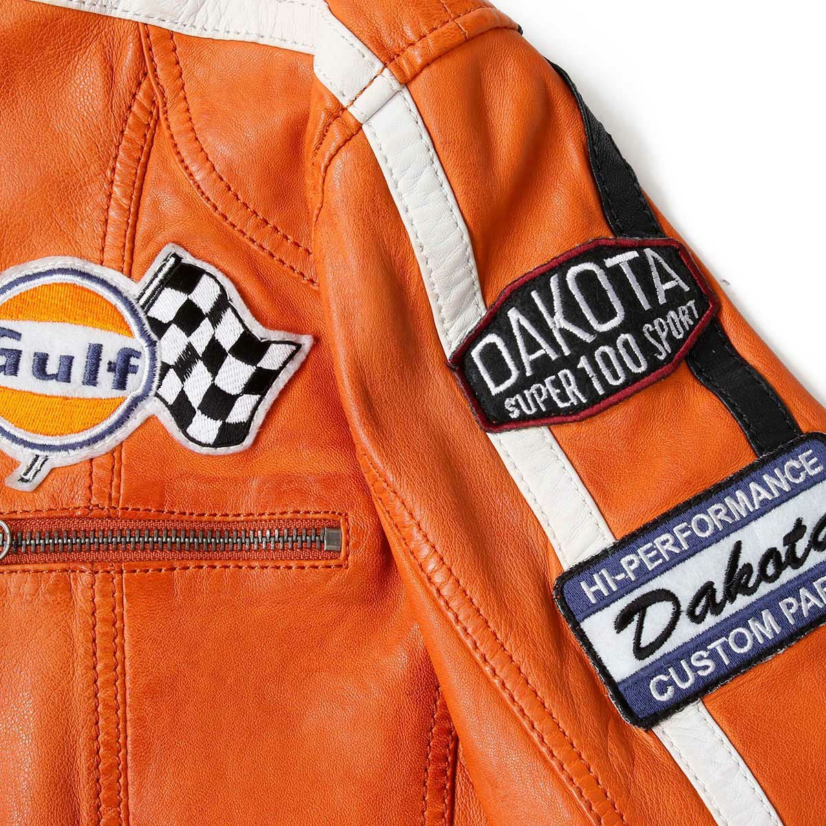 ガルフ クラシック レーシング レザー ジャケット | モトーリモーダ