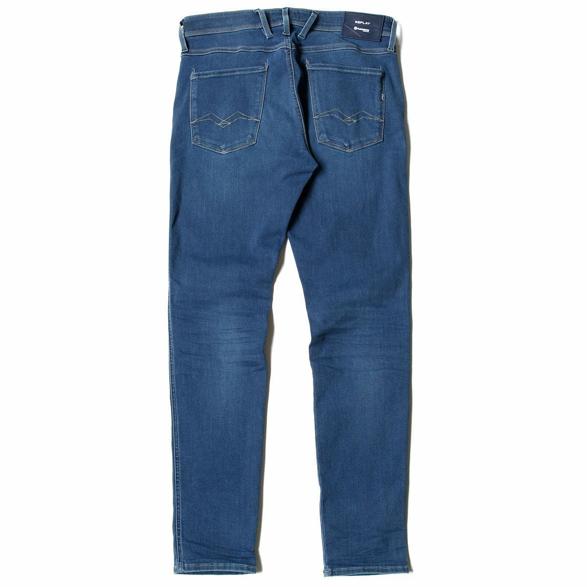 Replay｜CHAIN スリムフィットジーンズ REPLAY FOR HUSQVARNA｜デニム｜ミディアムブルー