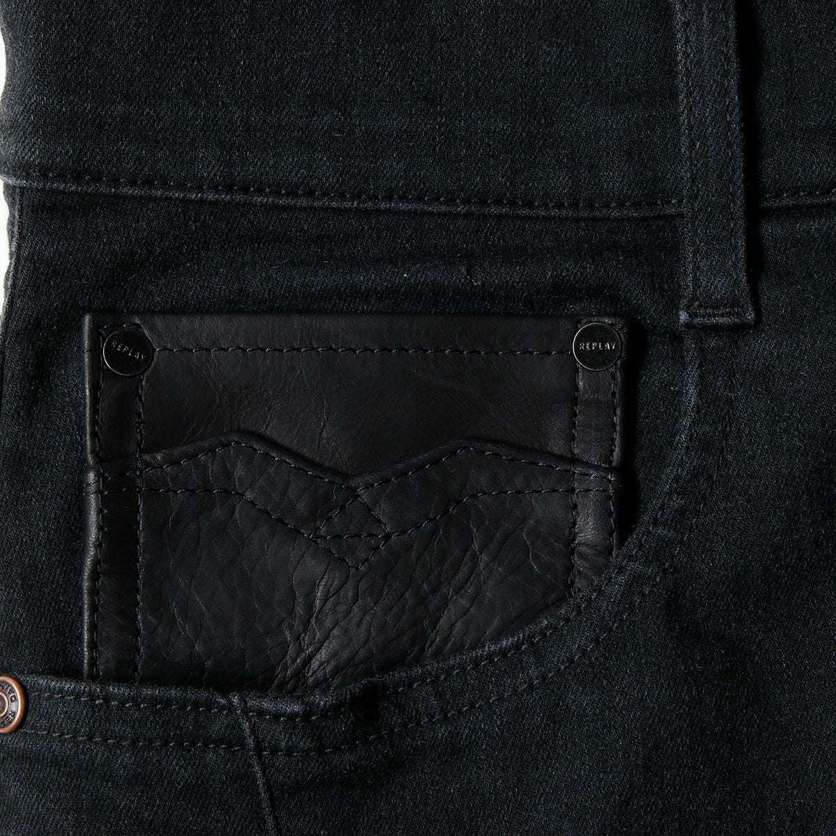 Replay｜REPLAY×DAINESE ハイパーコーデュラ ライディングデニムパンツ｜デニム｜ブラック