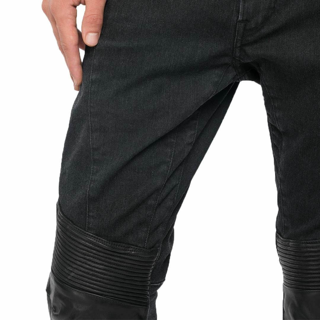 Replay｜REPLAY×DAINESE ハイパーコーデュラ ライディングデニムパンツ｜デニム｜ブラック｜モデル着用