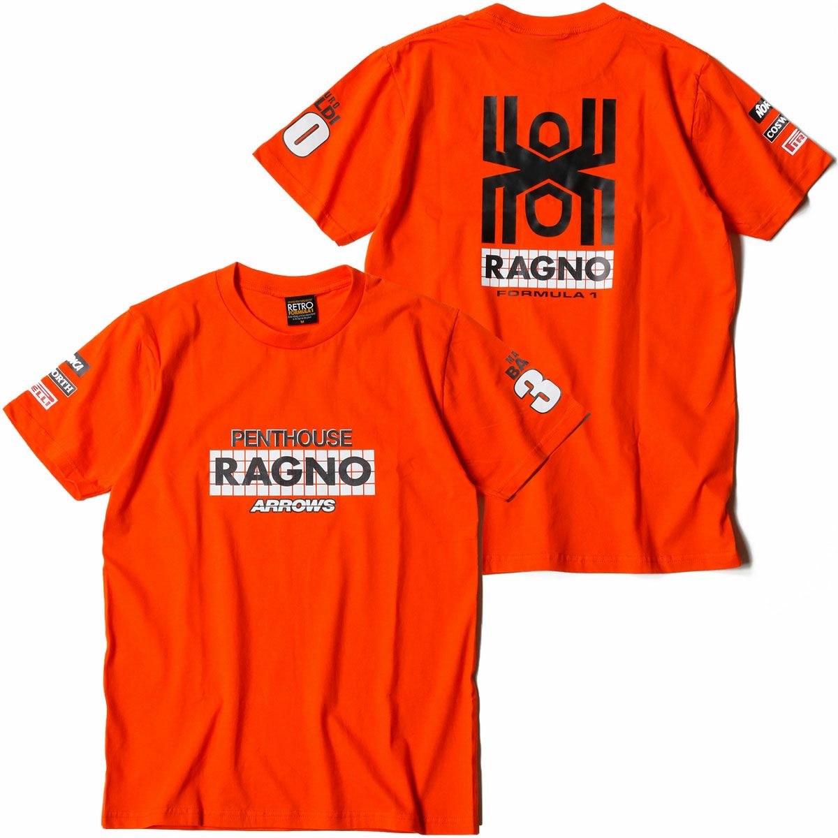 RETRO FORMULA 1｜Arrows A4 Ragno T-shirt｜Tシャツ