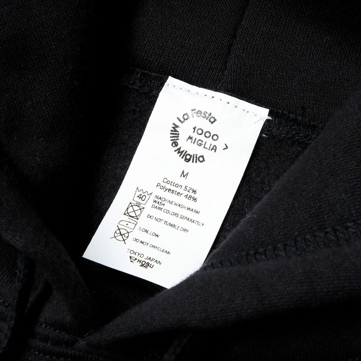 Mille Miglia｜LFMMオリジナルフーディー｜ブラック