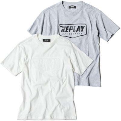 Replay｜ロゴ Tシャツ｜