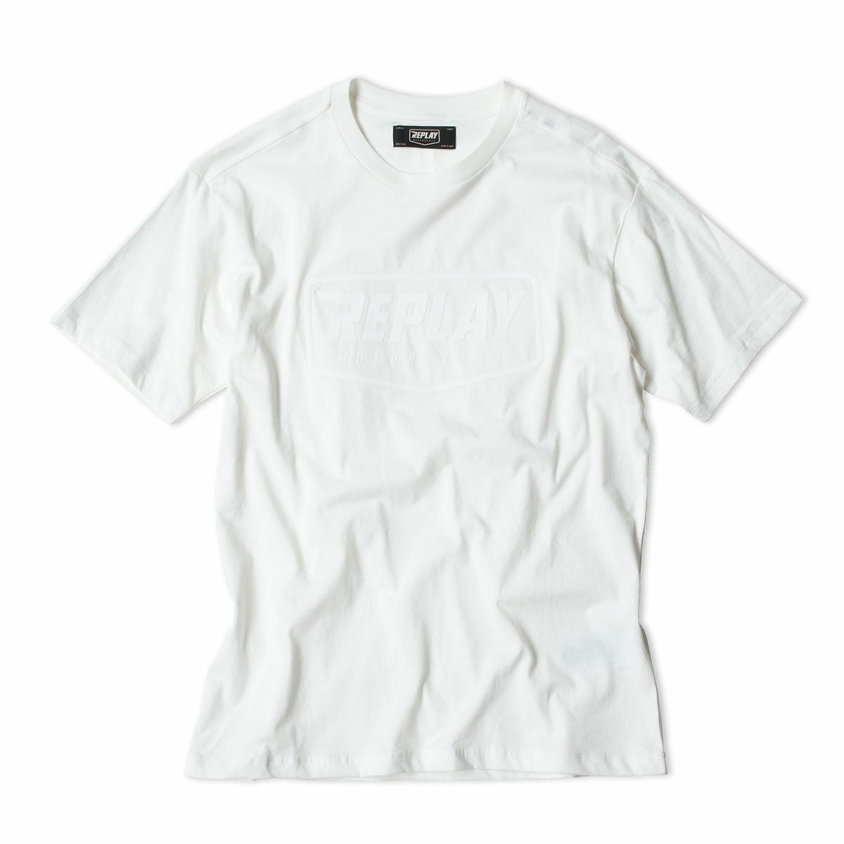 Replay｜ロゴ Tシャツ｜ホワイト