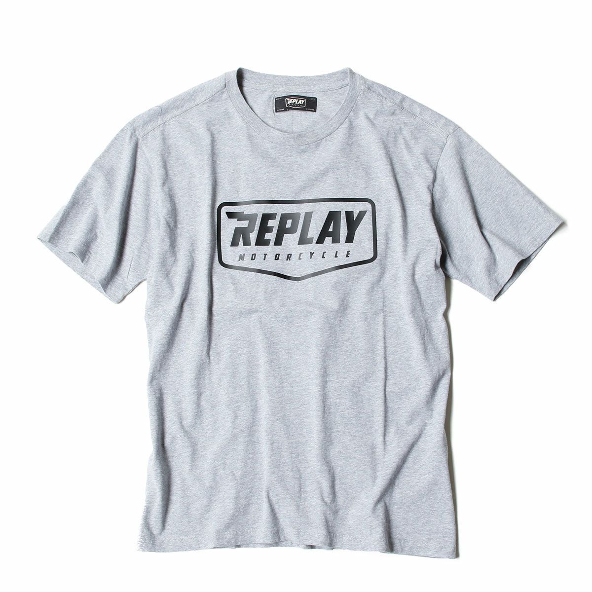 Replay｜ロゴ Tシャツ｜メランジ
