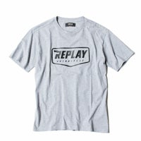 Replay｜ロゴ Tシャツ｜メランジ