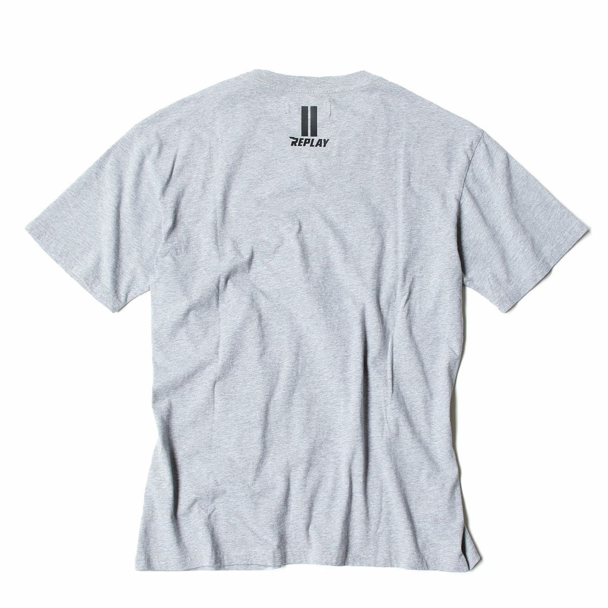 Replay｜ロゴ Tシャツ｜メランジ