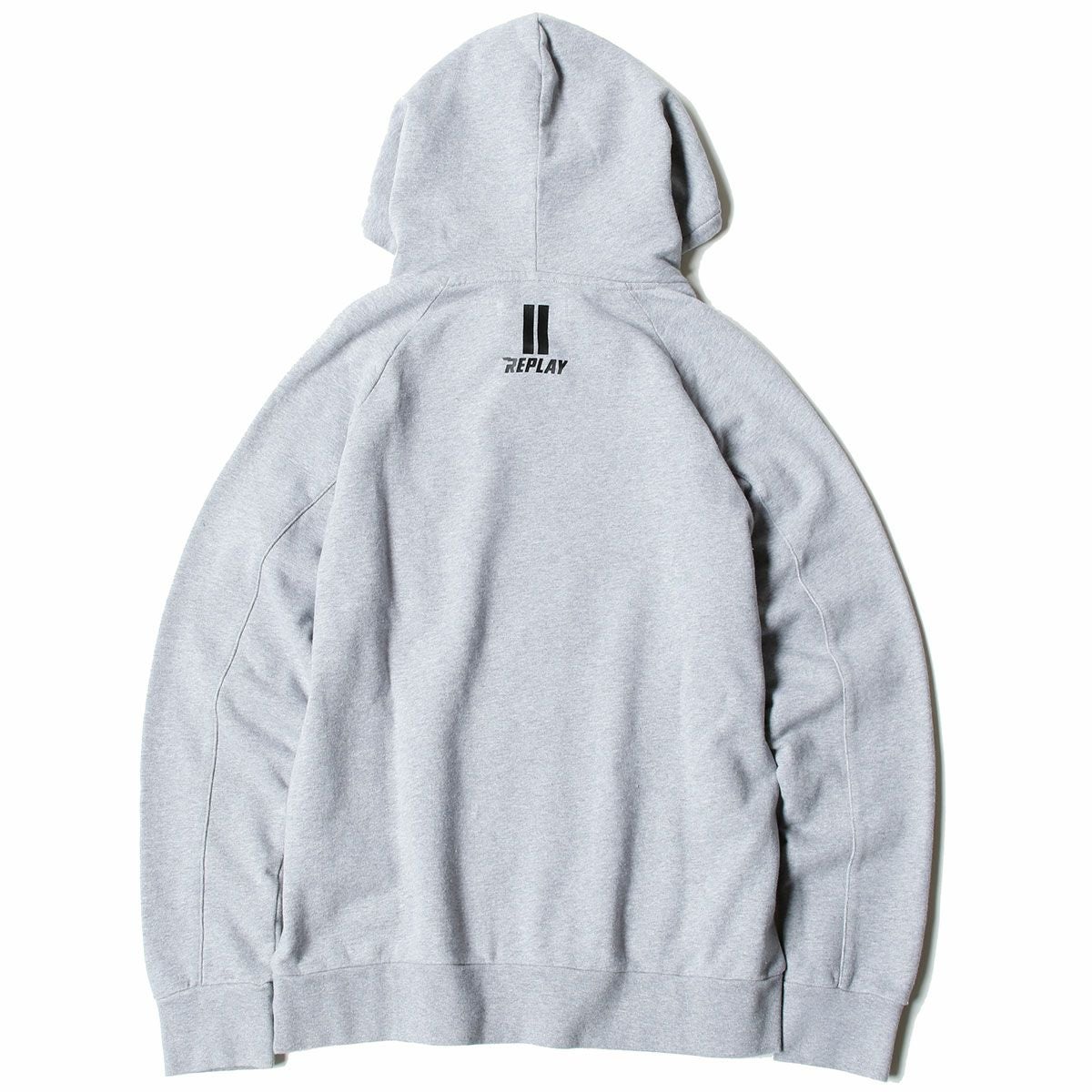 Replay｜ロゴ フーディ｜メランジ