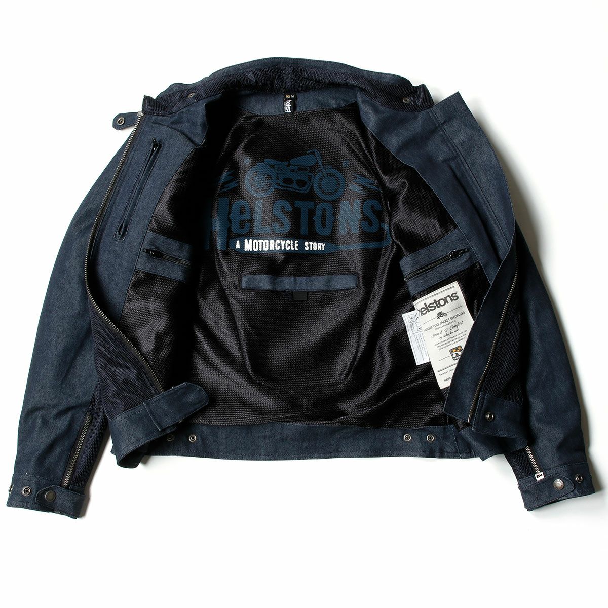 helstons｜ジェネシス メッシュ ジャケット レディ｜ブルー