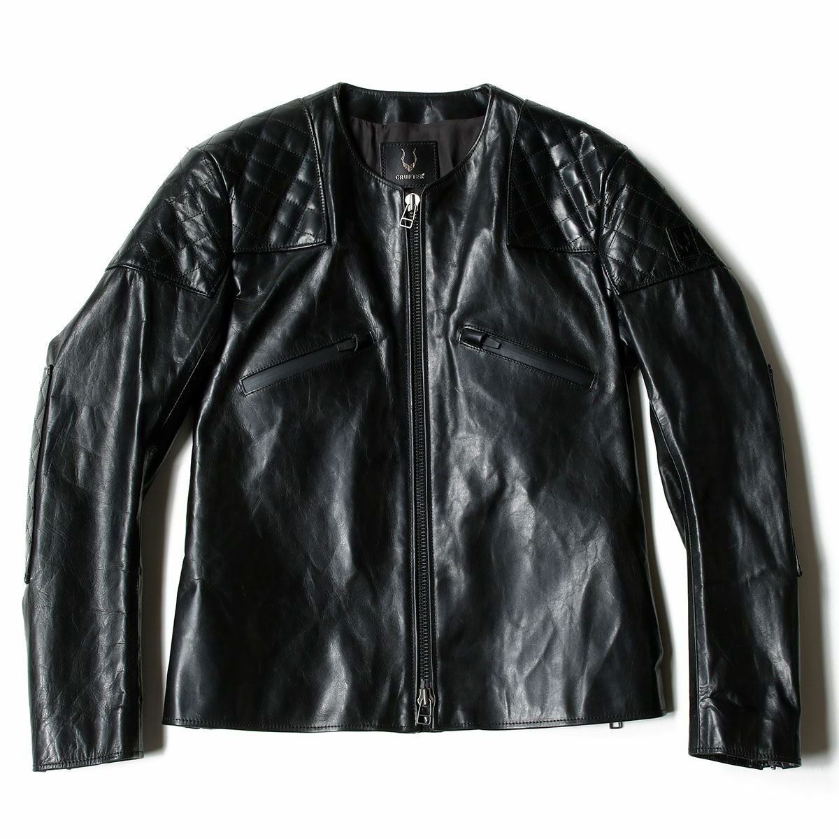 CRUFTER｜MJ1 リミテッド｜レザー｜ブラック