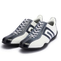 NEGRONI｜イデア パンチング｜スニーカー｜ホワイト×ブルー