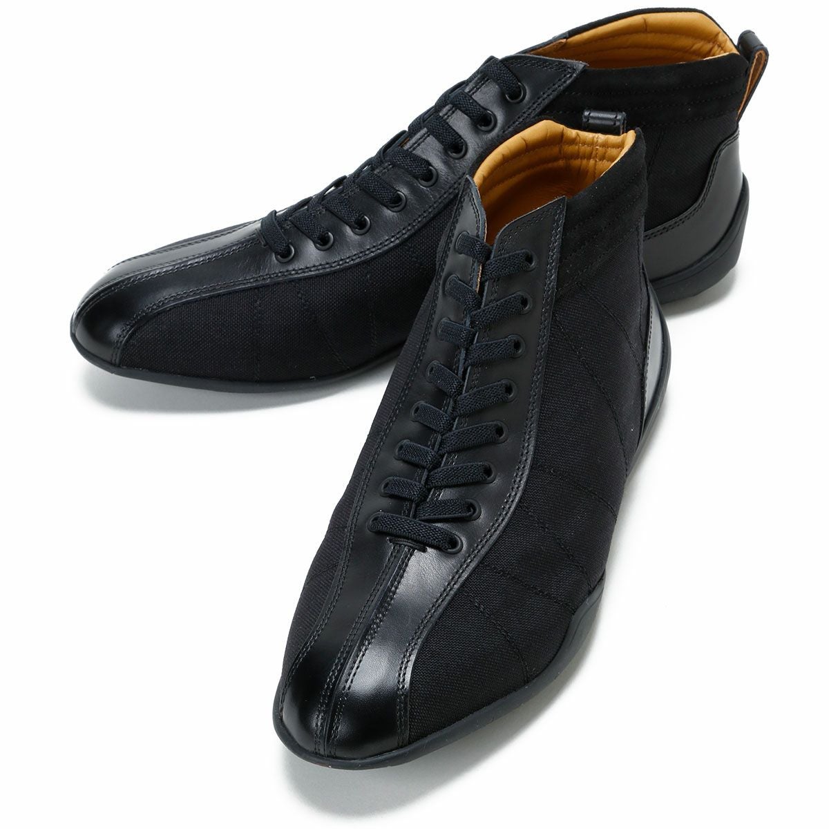 NEGRONI｜グランプリハイトップ｜スニーカー｜ブラック＆ブラックオキサイド