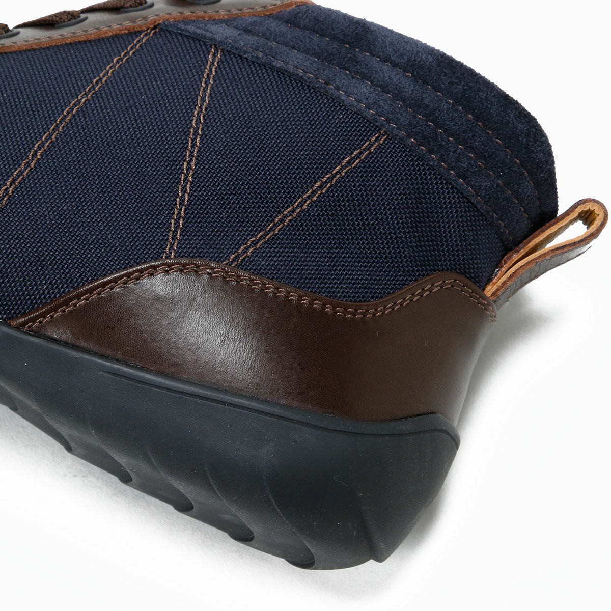 NEGRONI｜グランプリハイトップ｜スニーカー｜ネイビー＆クラシックブラウン