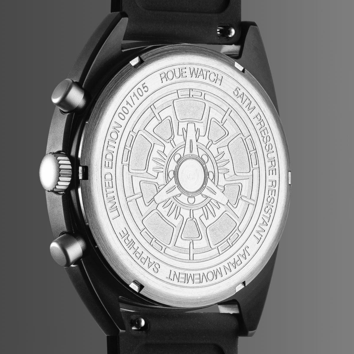 ROUE｜CHR FOUR｜時計｜オレンジ×ブラック