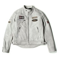 Warson Motors｜リミテッド レザー ジャケット｜オフホワイト