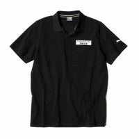 PORSCHE｜ポルシェ レガシー ベース スウェット ポロ｜ポロシャツ｜ブラック