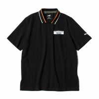 PORSCHE｜ポルシェ レガシー ベース スウェット ポロ｜ポロシャツ｜ブラック