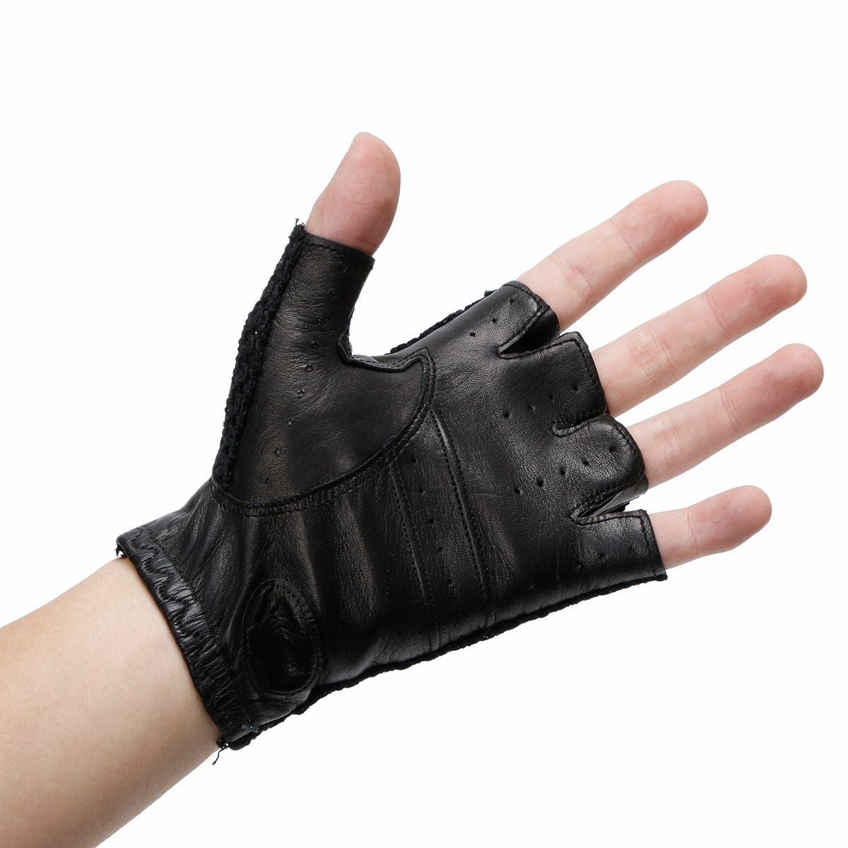 Motorimoda｜ナポリドライブ クロケット｜ハーフ｜ブラック｜モデル着用