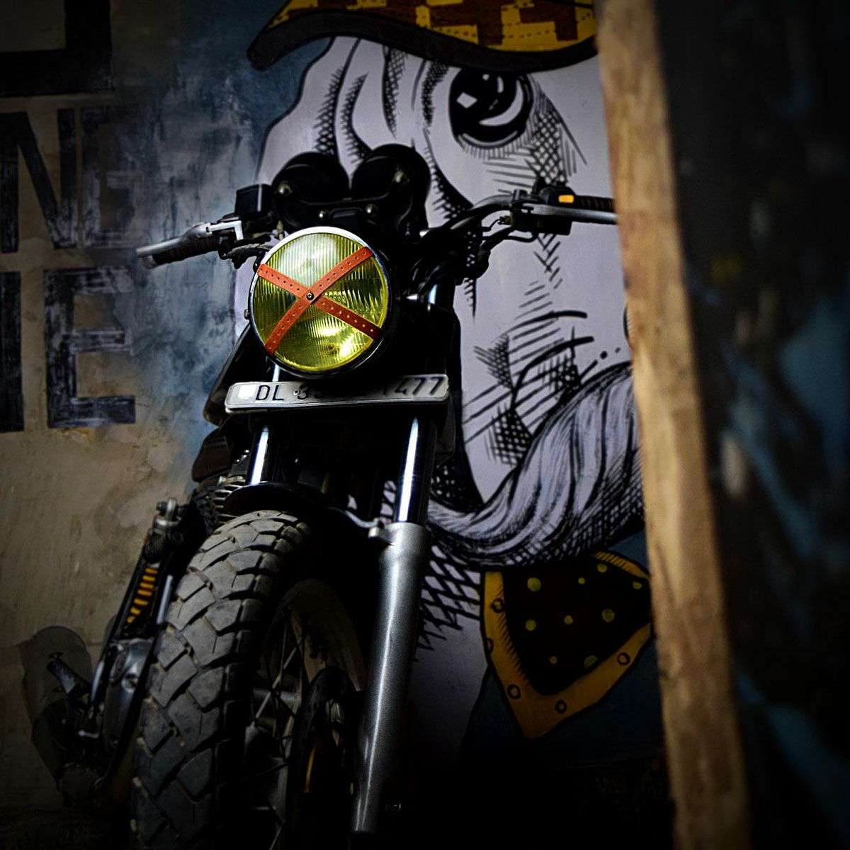 Trip Machine｜ヘッドライト X パーフォレイテッド｜その他雑貨｜コニャック