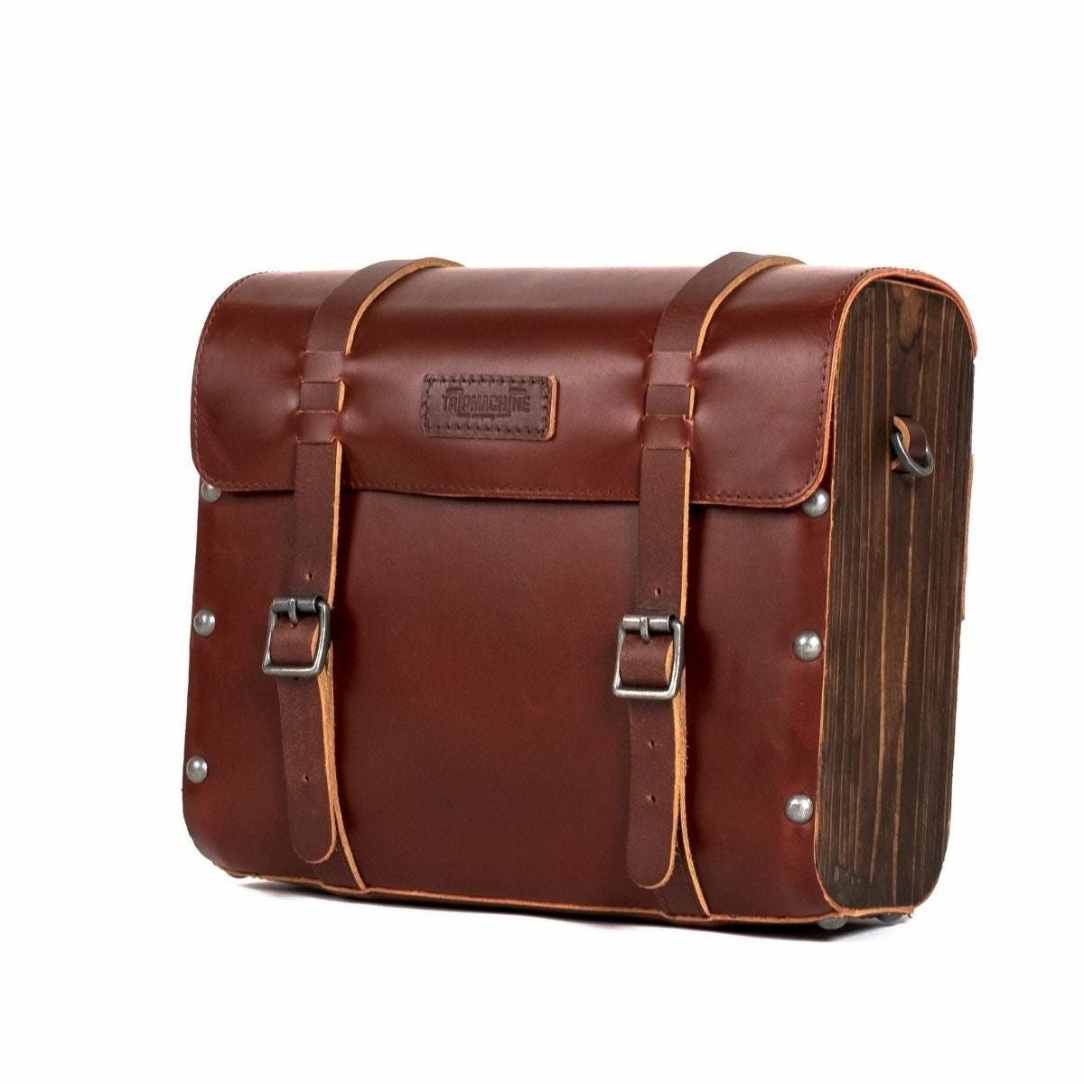 Trip Machine｜ヘリテージ パニア｜サイドバッグ｜チェリーレッド