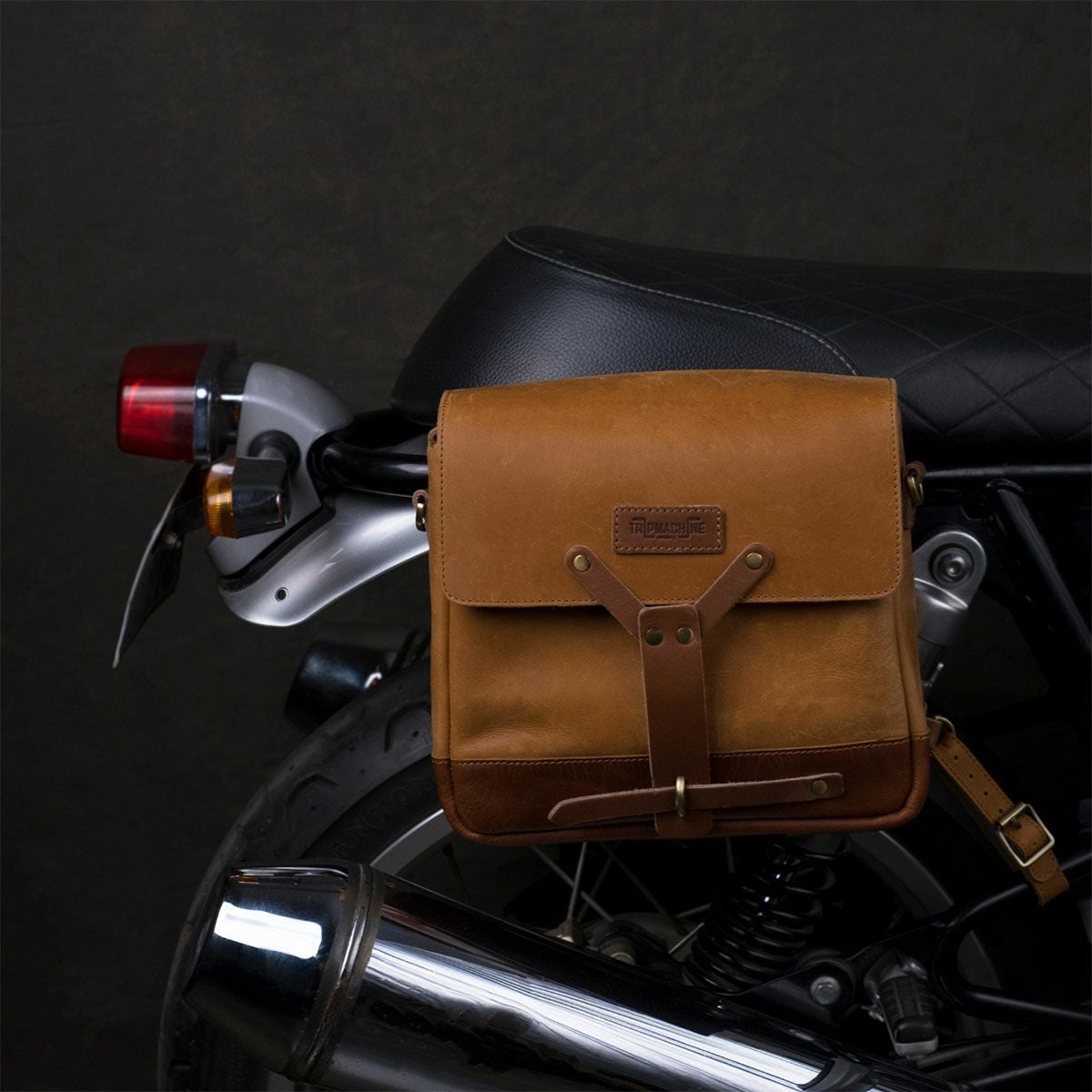 Trip Machine｜メッセンジャー バッグ｜サイドバッグ｜ヴィンテージタン｜使用イメージ