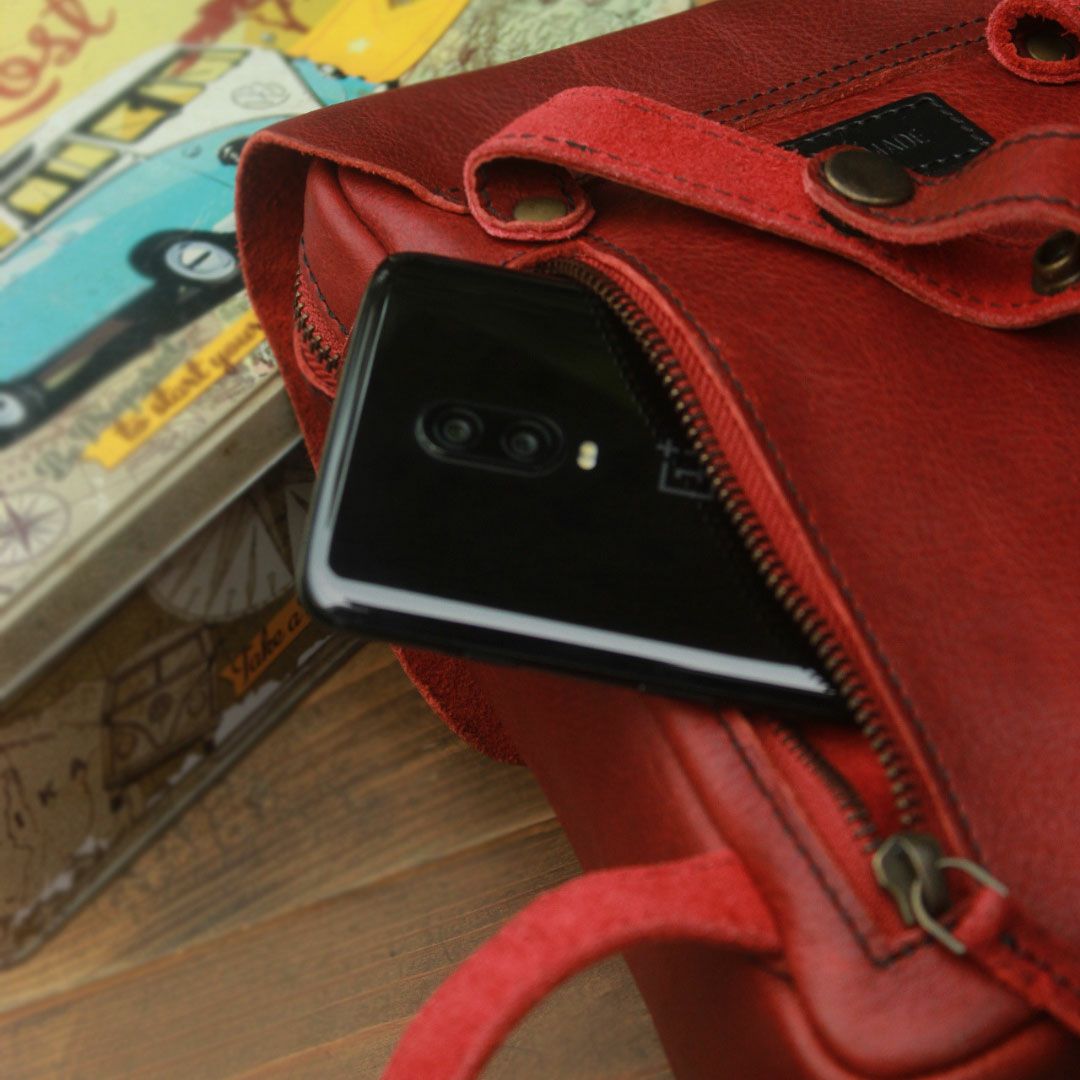 Trip Machine｜サイ バッグ｜レッグバッグ｜チェリーレッド