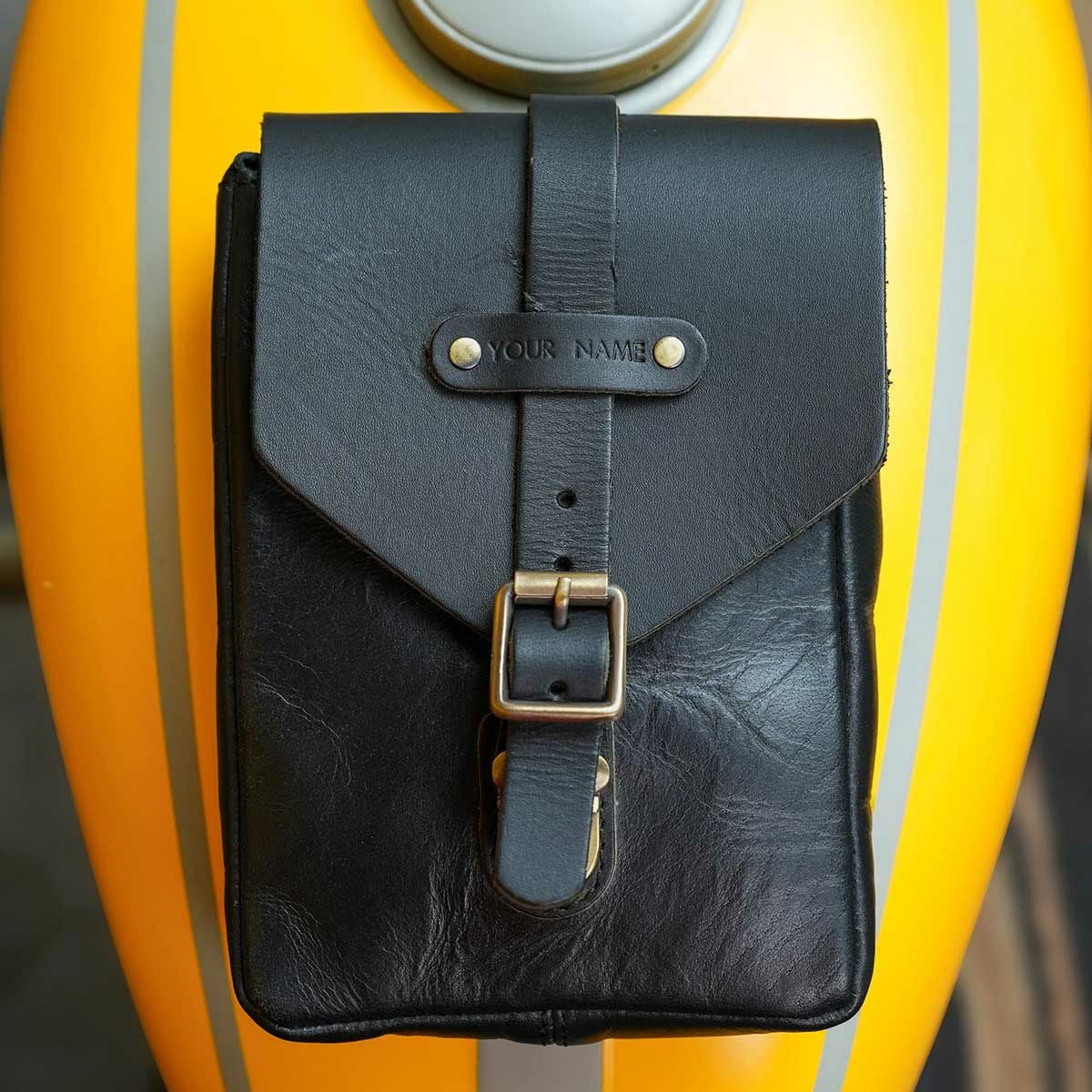 Trip Machine｜タンク ポーチ｜タンクバック｜ブラック｜使用イメージ