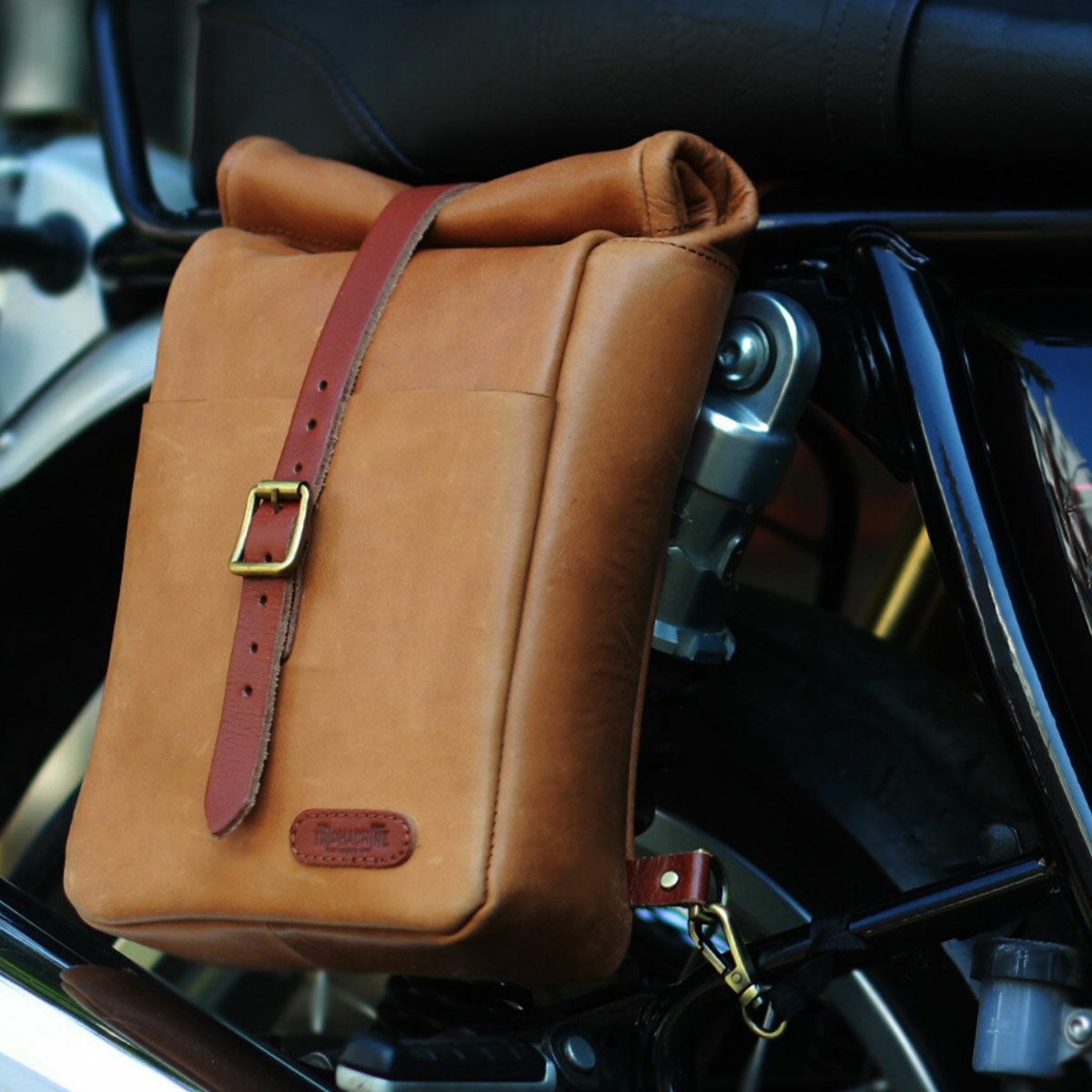 Trip Machine｜ミニ パニア｜ショルダー｜ヴィンテージタン