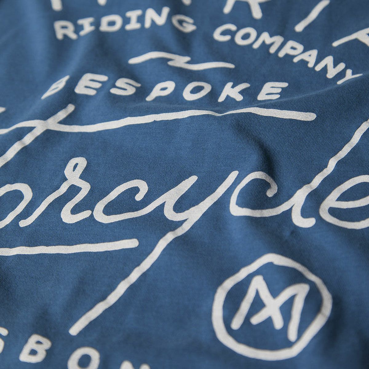 Maria Riding Company｜マリア ビスポーク Tシャツ｜ブルー