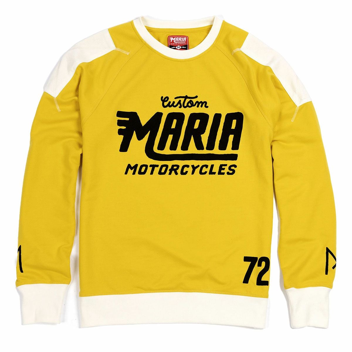 Maria Riding Company｜リージョン スウェットシャツ｜イエロー