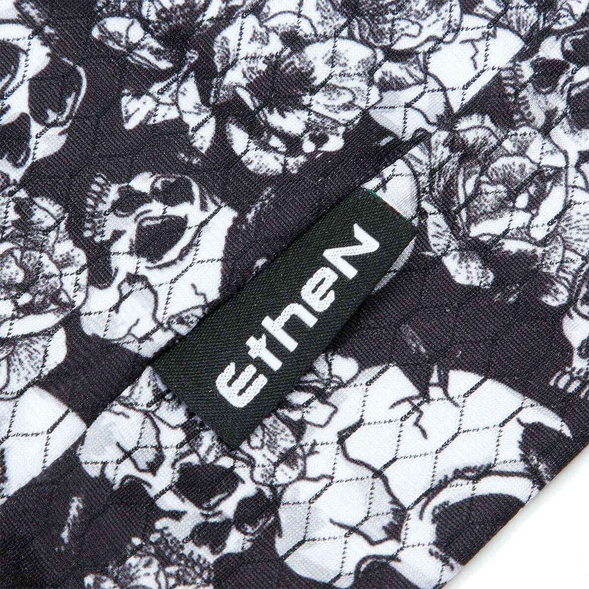 EtheN｜チューブ 034｜ネックカバー｜ブラック×ホワイト