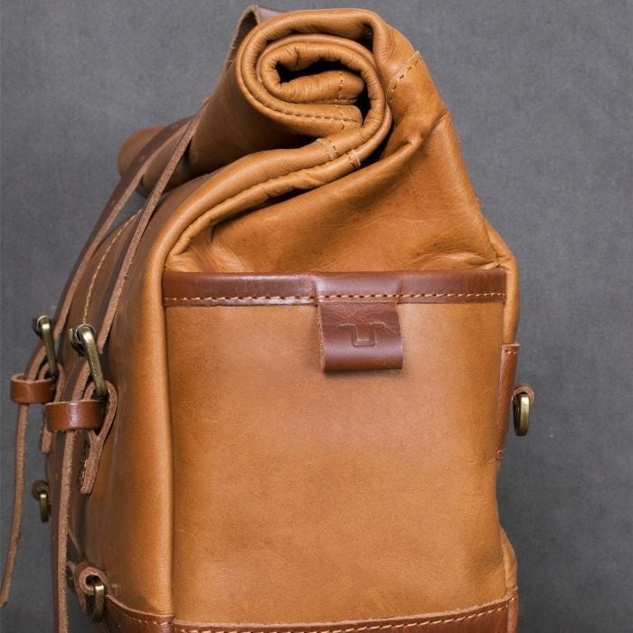 Trip Machine｜アウトロー サドルバッグ｜サイドバッグ｜ヴィンテージタン