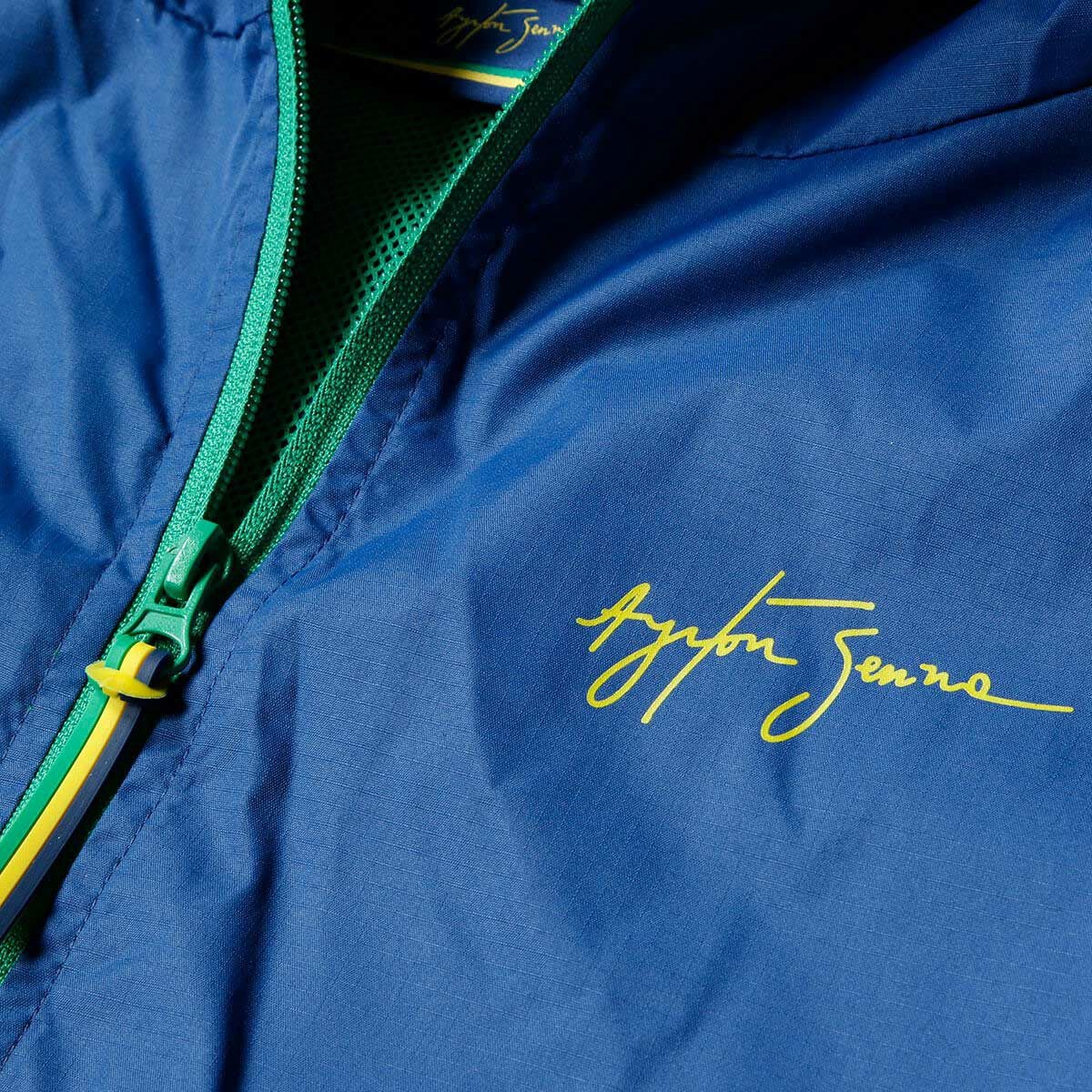 AyrtonSenna｜アイルトン・セナ ウインドブレーカー｜ネイビー