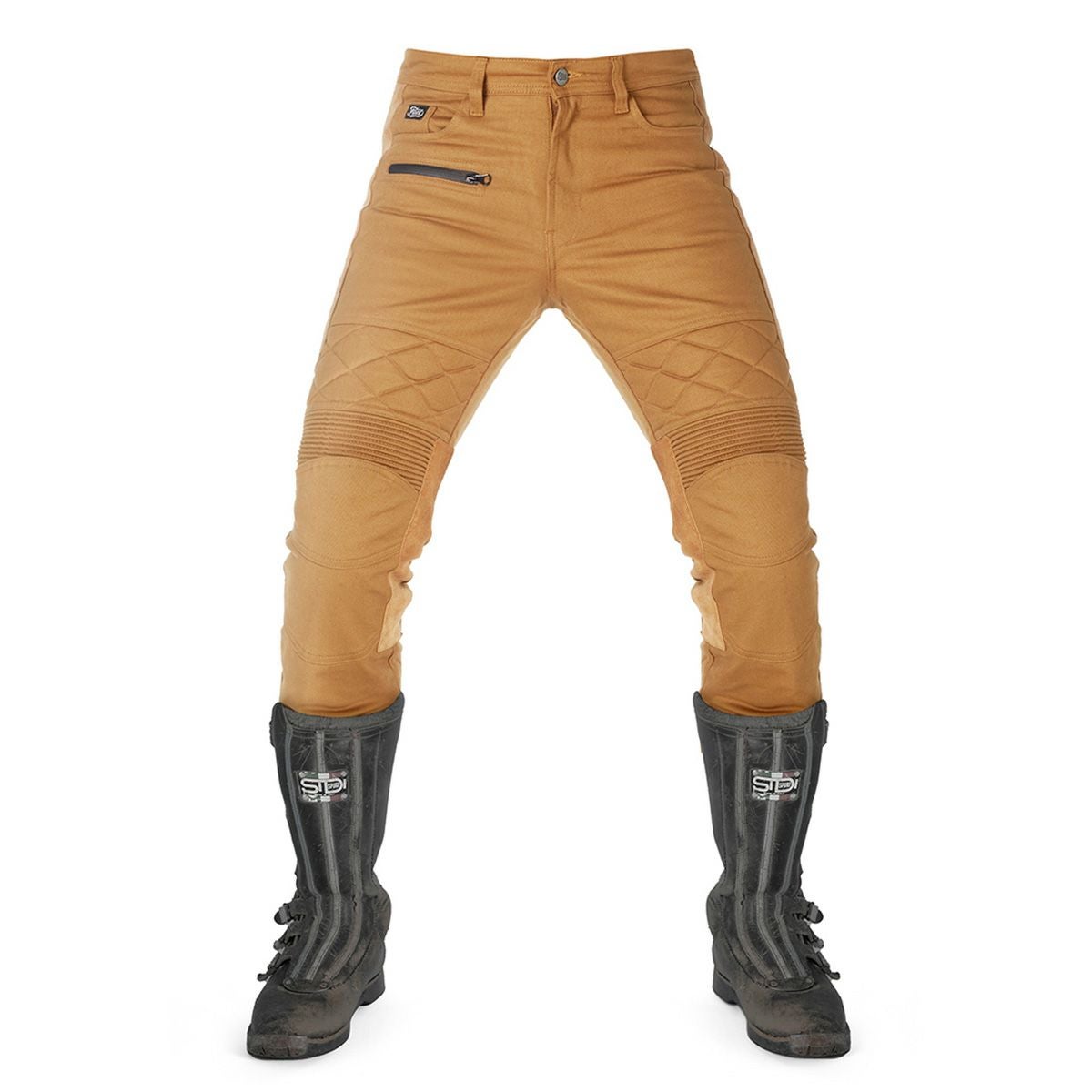Fuel Motorcycles｜サージェント 2 サハラ パンツ｜その他パンツ｜ベージュ｜着用