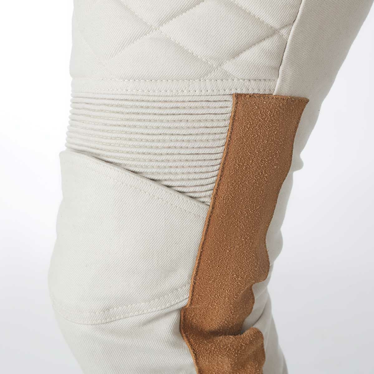 Fuel Motorcycles｜サージェント 2 コロニアル パンツ｜その他パンツ｜ホワイト｜着用