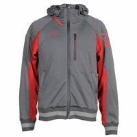 56design｜カプチーノ KF2｜ファブリック｜チャコールグレー×レッド