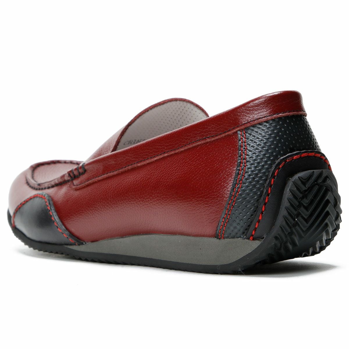 threegenerations｜NI-2427-212 ノイインテレッセ コラボモデル｜モカシン｜レッド