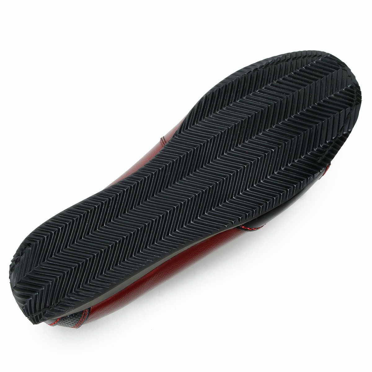 threegenerations｜NI-2427-212 ノイインテレッセ コラボモデル｜モカシン｜レッド