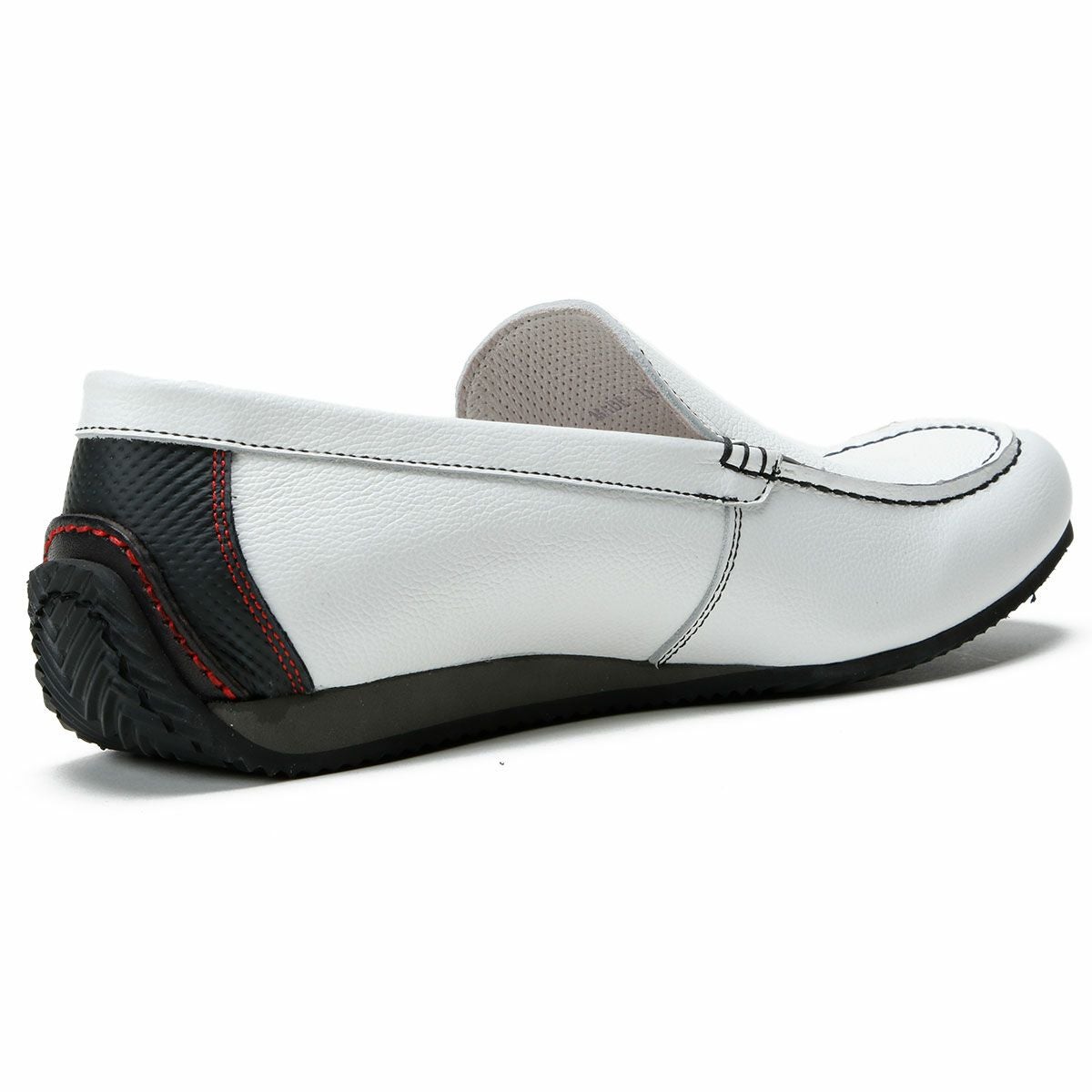 threegenerations｜NI-2427-212 ノイインテレッセ コラボモデル｜モカシン｜ホワイト