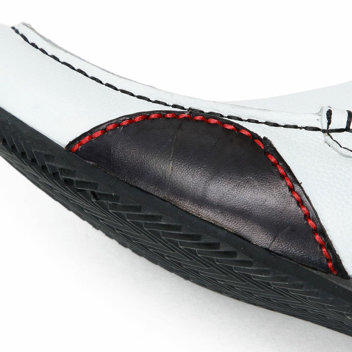 threegenerations｜NI-2427-212 ノイインテレッセ コラボモデル｜モカシン｜ホワイト