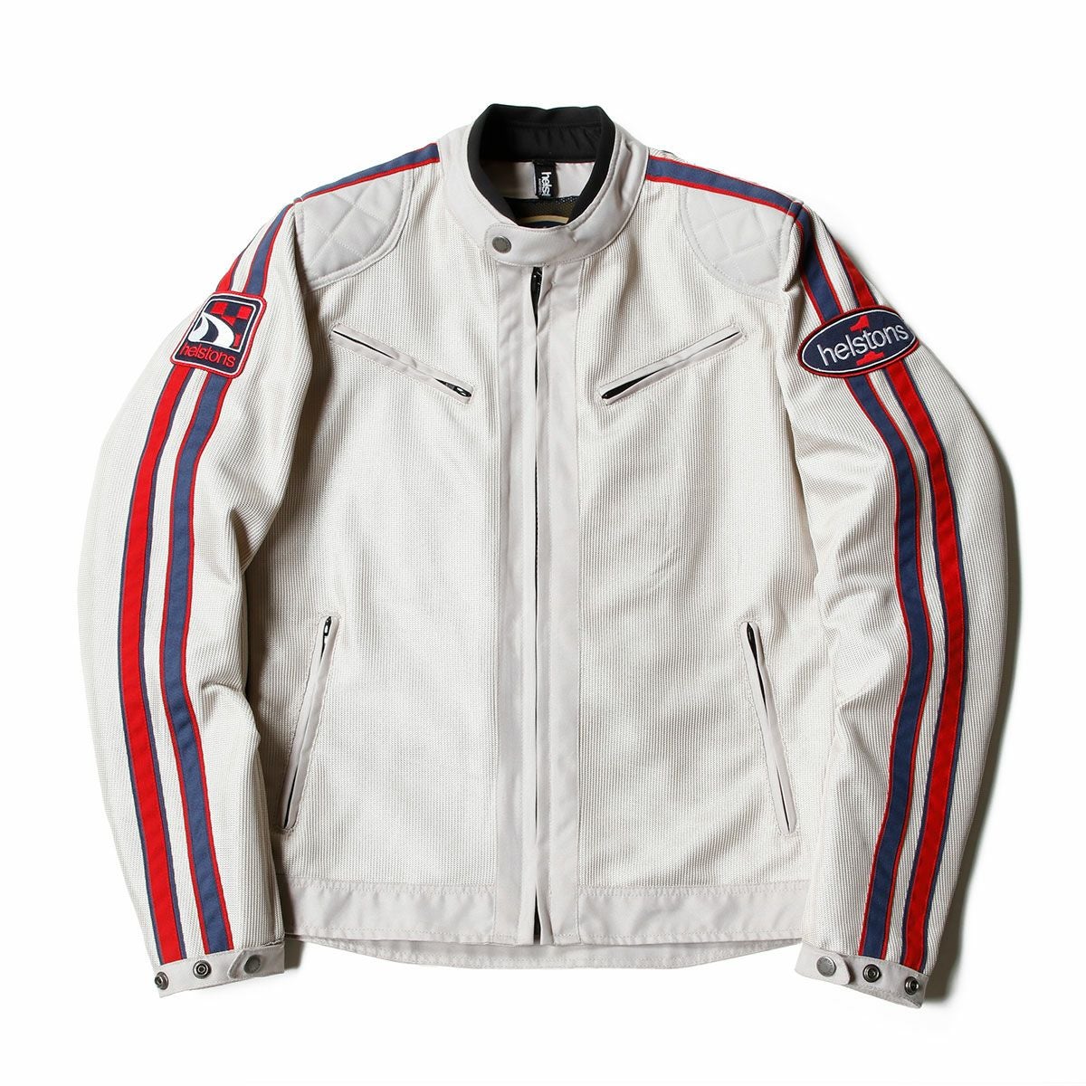 helstons｜ペース メッシュ ジャケット｜アウター｜シルバー