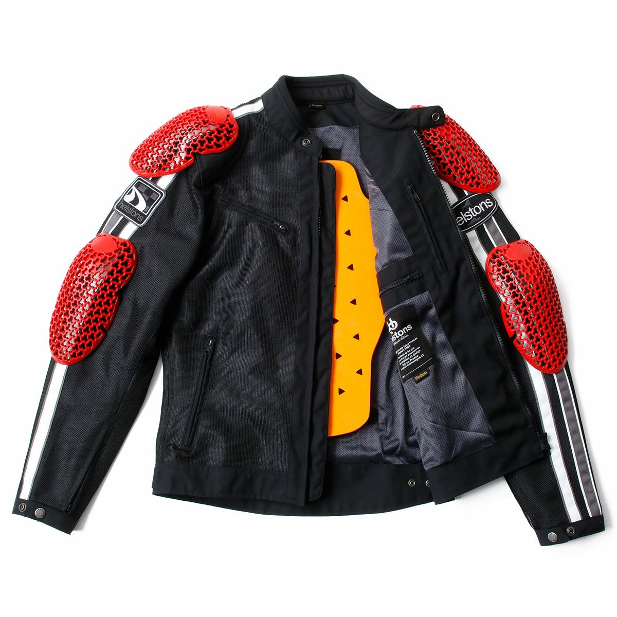 helstons｜ペース メッシュ ジャケット｜アウター｜ブラック