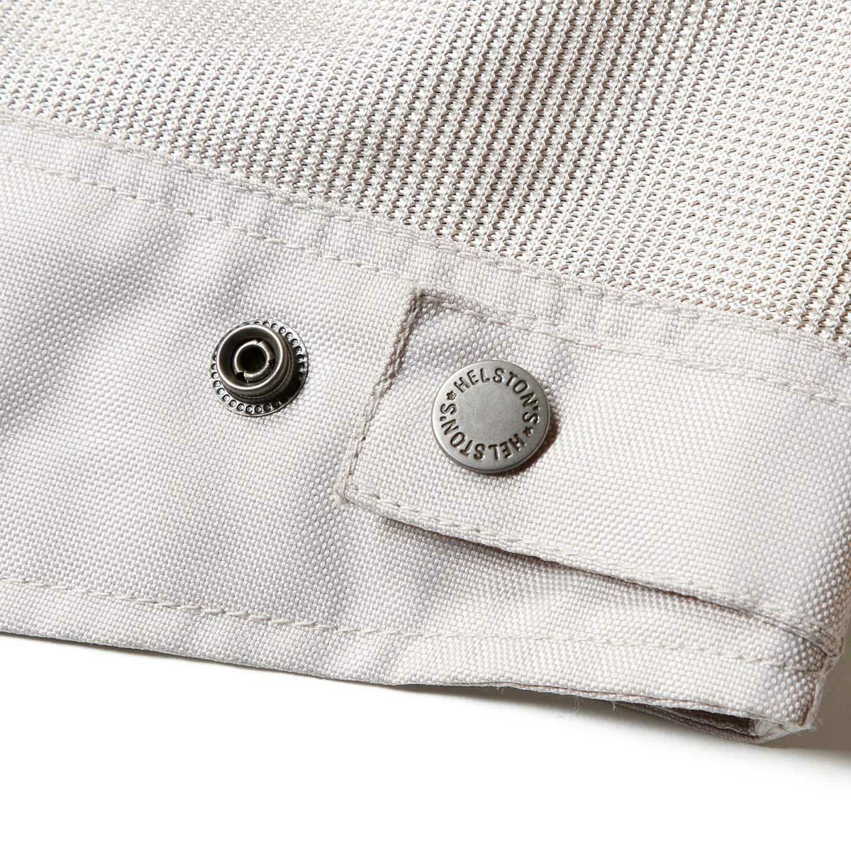 helstons｜ペース メッシュ ジャケット｜アウター｜シルバー