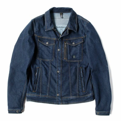 helstons｜ウェスタン デニム ジャケット｜ファブリック