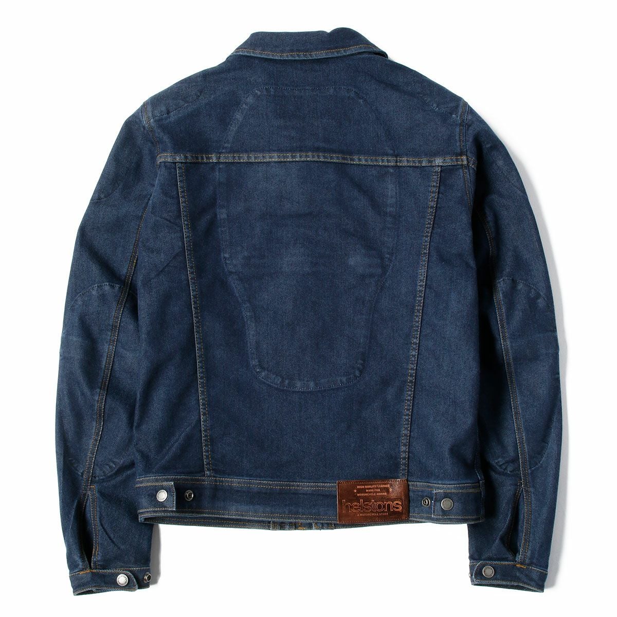 helstons｜ウェスタン デニム ジャケット｜ファブリック｜ブルー